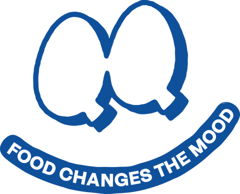 Smajlík QUOQ s heslem Food changes the mood